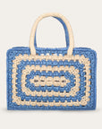 Mini N°1 in Celeste / Sandstone